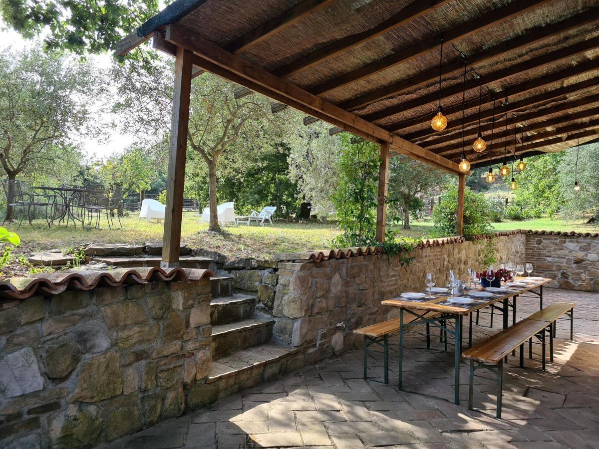 Podere La Zinzinina - Villa Intera มอนเตคาตีนี วัล ดิ เชชินา ภายนอก รูปภาพ